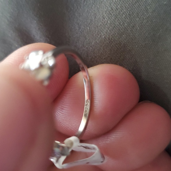 STERLING SILVER BUTTERFLY RING - Picture 4 of 5